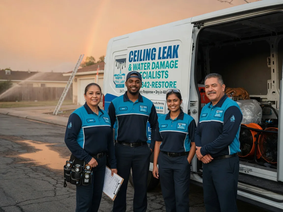 Ceiling Leak Cleanup company in Milford, NH